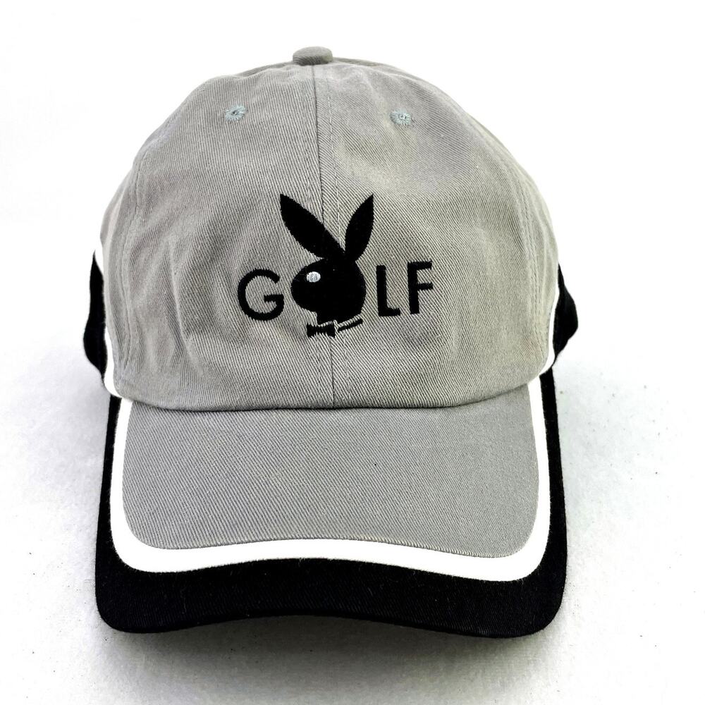 Playboy Bunny Golf Limited Ed Baseball Hat Hook Loop Adjustable - Picture 6 of 6